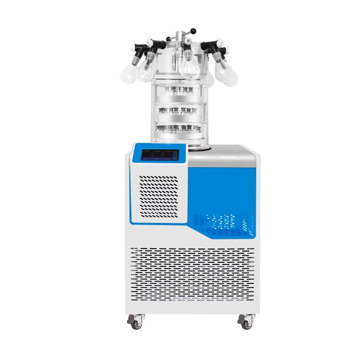 真空冷冻干燥机 压盖多歧管型  -50℃ 0.08㎡|HXLG-12-50DG|上海沪析