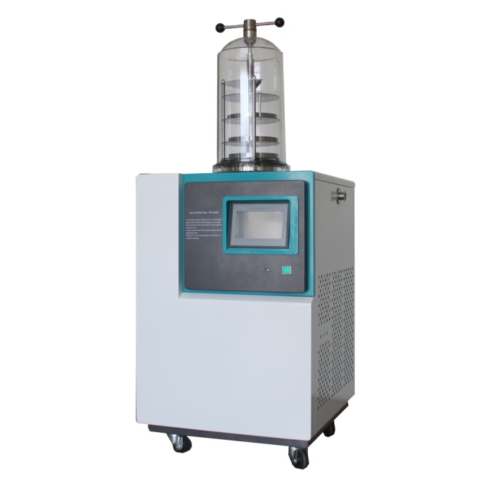 实验室真空冷冻干燥机（立式 -110℃）压塞型 0.08㎡|FD-1B-110+|博医康