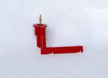 小号水平电泳槽铂金丝电极架（红）|90-1300|天能/Tanon