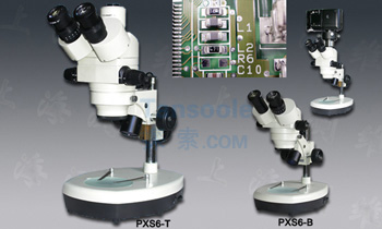 连续变倍体视显微镜|PXS6-T|测维