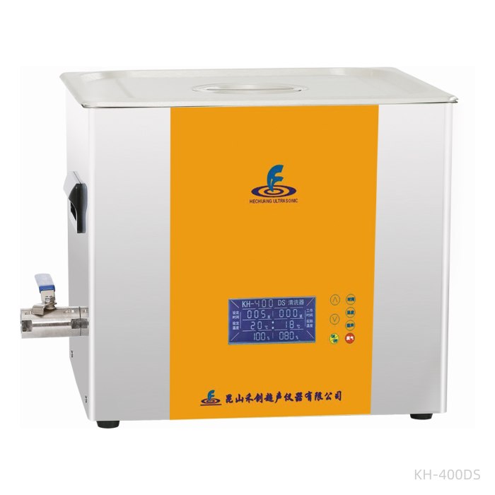 台式液晶静音超声波清洗器 15L 40kHz|KH-400DS|昆山禾创