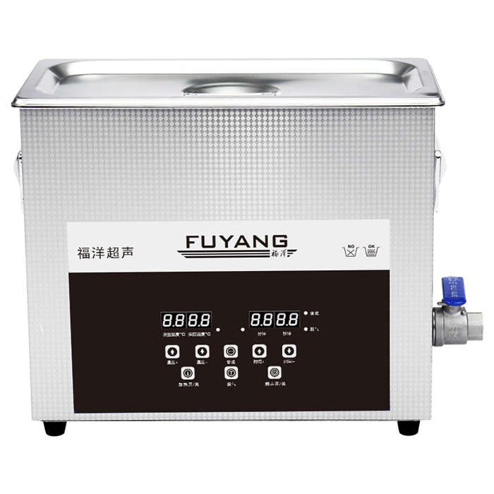 数码变波脱气超声波清洗机 6.5L，40khz，180W|F-031SD|深圳福洋