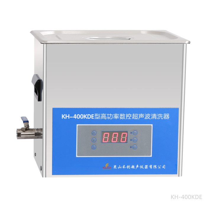 台式高功率数控超声波清洗器 10L 40kHz|KH400KDE|昆山禾创