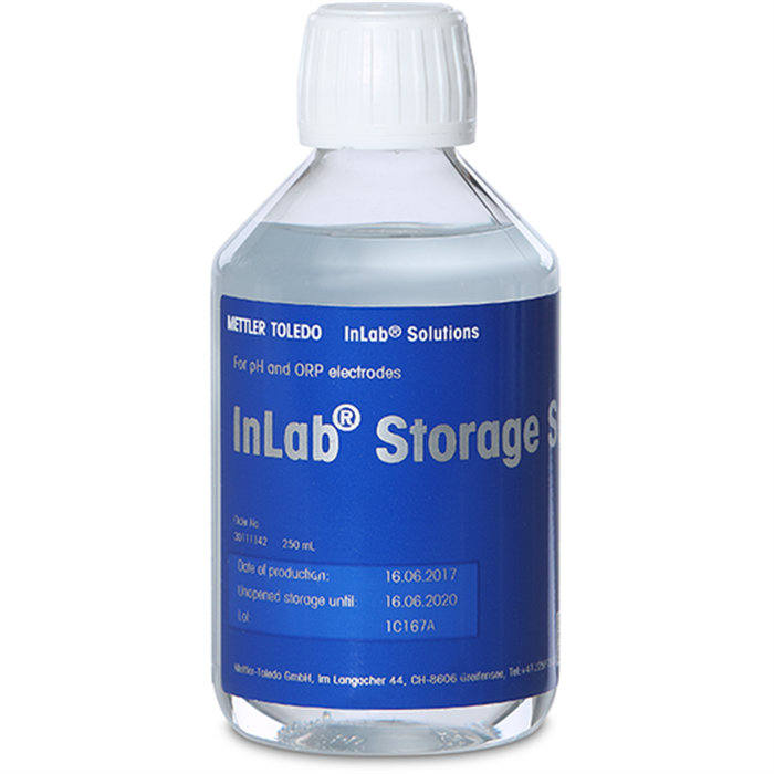 保存溶液|InLab电极储存溶液，1瓶x250mL|MettlerToledo/梅特勒-托利多
