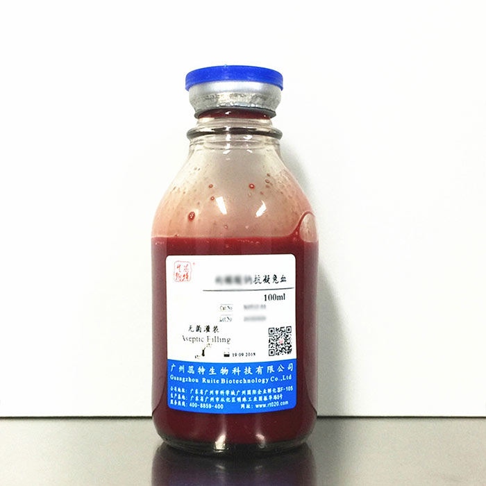 草酸钾抗凝兔血|Potassium oxalate anticoagulates rabbit blood|蕊特生物|500ml