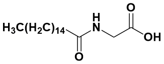 2-(十六烷基酰胺基)乙酸|2-(Hexadecanoylamino)Acetic Acid|2441-41