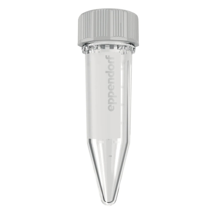 Eppendorf 5.0 mL 离心管, 螺旋盖, PCR clean洁净级, 200个(2包x100个)|5.0 mL|Eppendorf/艾本德