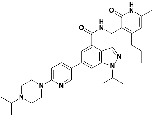 EZH2和EZH1抑制剂(UNC1999)|1-Isopropyl-6-(6-(4-Isopropylpip