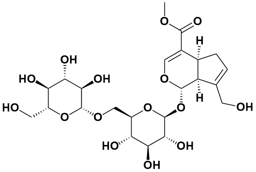 京尼平龙胆双糖苷|Genipin 1-β-D-gentiobioside|29307-60-6|Adamas life|≥98%（以实测数值为准）|BR|25mg