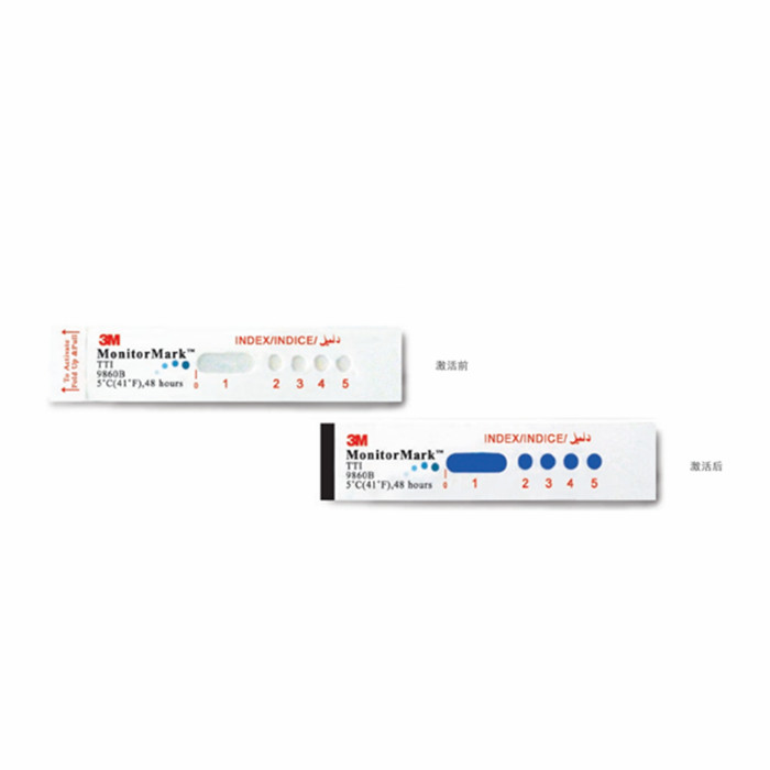 原3M 9860C 时间温度指示卡 10℃ 48h，新老包装随机发货|Neogen/纽勤