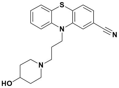 10-(3-(4-羟基哌啶-1-基)丙基)-10H-吩噻嗪-2-甲腈|10-(3-(4-Hydroxypip