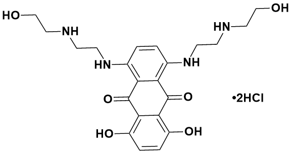 盐酸米托蒽醌|Mitoxantrone hydrochloride|70476-82-3|源叶|250mg