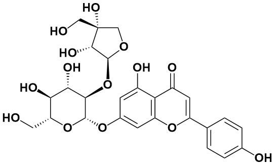 芹实苷|Apiin|26544-34-3|Adamas life|≥98%（以实测数值为准）|BR|1mg