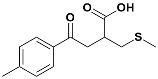 S-methyl-KE-298|2-((Methylthio)Methyl)-4-Oxo-4-(P-Toly