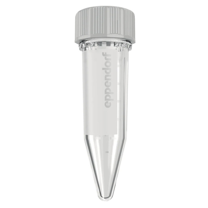 Eppendorf 5.0 mL 离心管, 螺旋盖, DNA 低吸附, PCR clean 洁净级, 200个, 2袋x100个|5.0 mL|Eppendorf/艾本德