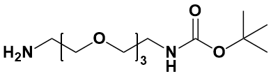 N-Boc-1,11-二氨基-3,6,9-三氧杂十一烷|NH2-PEG3-C2-NH-Boc|101187-