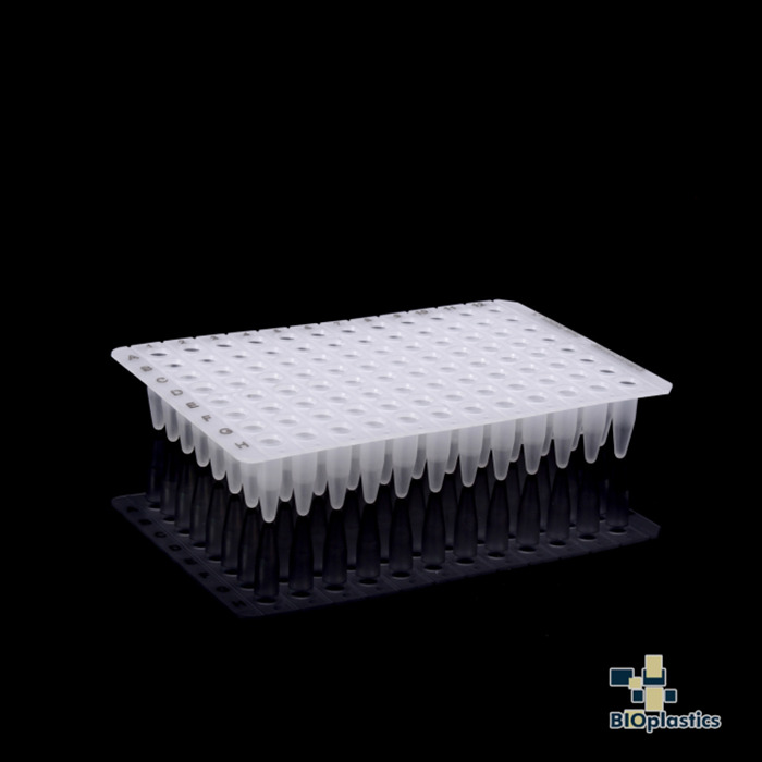 EU 0.2ml 薄壁无裙边96孔板(可裁） 磨砂|0.2ml|Bioplastics