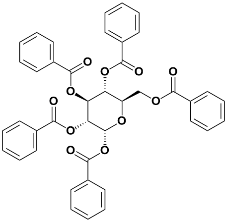 (2R,3R,4S,5R,6R)-6-((苯甲酰氧基)甲基)四氢-2H-吡喃-2,3,4,5-四基四苯甲酸酯|(2R,3R,4S,5R,6R)-6-((Benzoyloxy)Methyl)Tetrahydro-2H-Pyran-2,3,4,5-Tetrayl Tetrabenzoate|22415-91-4|源叶|25g