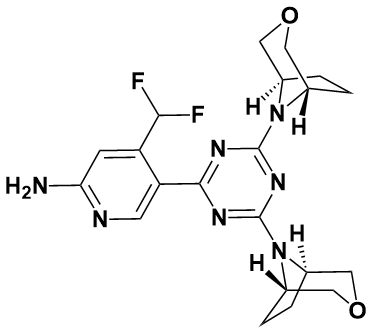 5-(4,6-二((1R,5S)-3-氧杂-8-氮杂二环[3.2.1]辛-8-基)-1,3,5-三嗪-2-基