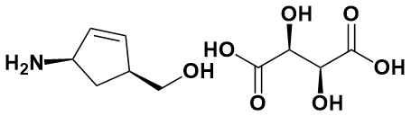 酒石酸阿巴卡韦|((1S,4R)-4-Aminocyclopent-2-En-1-Yl)Methanol (