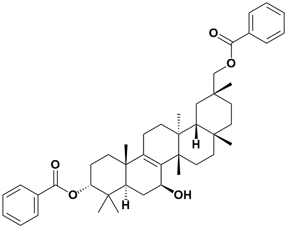 3,29-二苯甲酰基栝楼仁三醇|3,29-Dibenzoyl rarounitriol|873001-54-8|Adamas life|≥98%（以实测数值为准）|BR|1mg