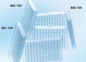 F底，透明，96孔贴壁细胞培养板，无盖||Greiner/葛莱娜