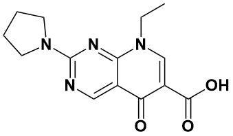 吡乙酸三氮萘|Piromidic Acid|19562-30-2|MCE|98%||10mg