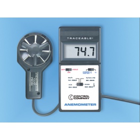 Traceable™带温度计的数字式风速计