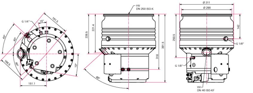 Pfeiffer 普发涡轮分子泵 HiPace 2300