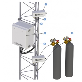 Campbell AP200 CO2/H2O 大气廓线测量系统