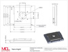 six axis piezo stage drawing