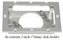 3 inch slide holder for nanopositioning stage