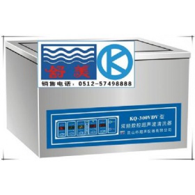 台式双频数控超声波清洗器KQ-300VDV