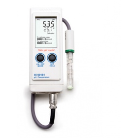 意大利哈纳HI99181N&便携式防水型pH/℃测定仪【皮肤】