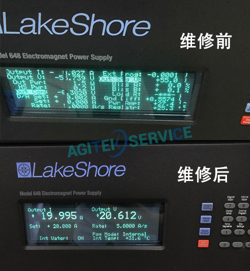 LakeShore大功率电磁铁电源报错无输出维修