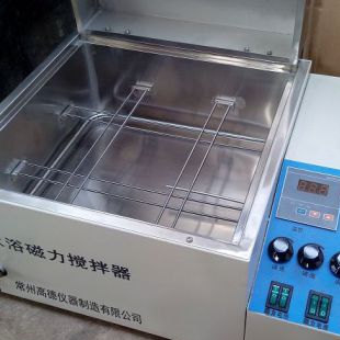 4工位磁搅拌水浴锅SHJ-A4恒温水浴磁力搅拌器