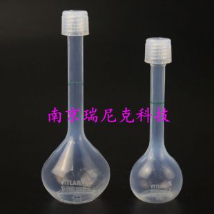 特氟龙透明聚四氟pfa容量瓶50ml