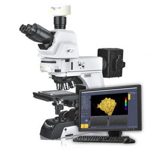 明慧正置金相显微镜MHML3230搭配摄像头MHS600用于观察硅片