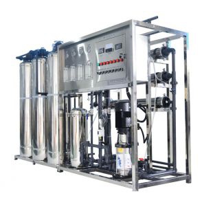 艾柯超纯水处理设备 双极反渗透纯化水处理设备500L/H 纯化水设备