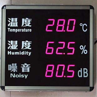 温湿度噪音显示屏