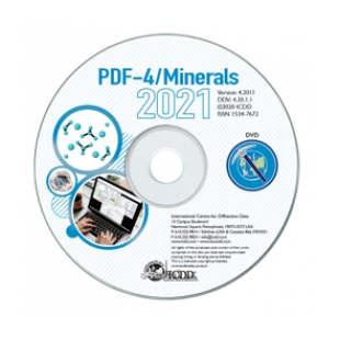 美国ICDD PDF-4/Minerals 2021