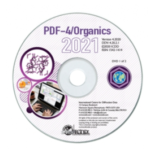 美国ICDD PDF-4/Organics 2021