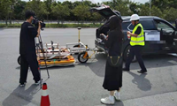 首台三维“彩超”助力杭州亚运，全力完成道路安全保障工作！