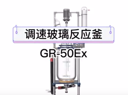 郑州长城科工贸调速玻璃反应釜GR-50Ex
