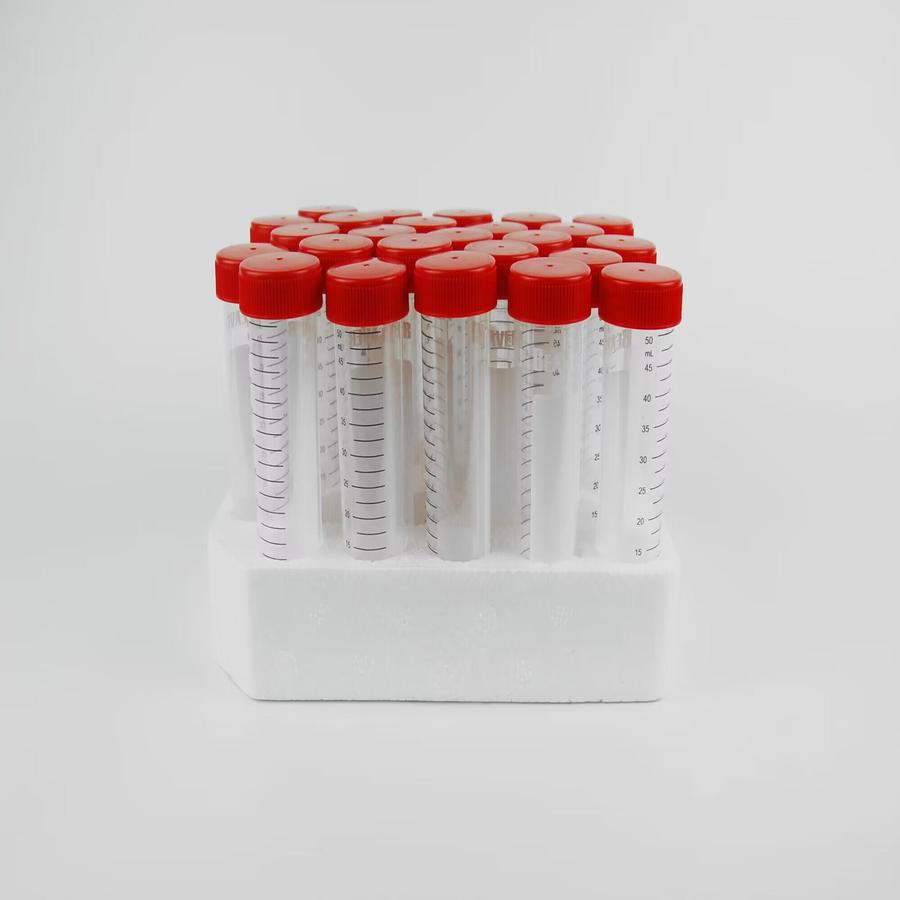 PCR 8-Strip Tube Caps, Clear, Fit 0.2mLPCRtube Strips, can be used for qPCR PCR8联管配套管盖，透明，平盖，可用于qPCR 125/盒,10盒/箱