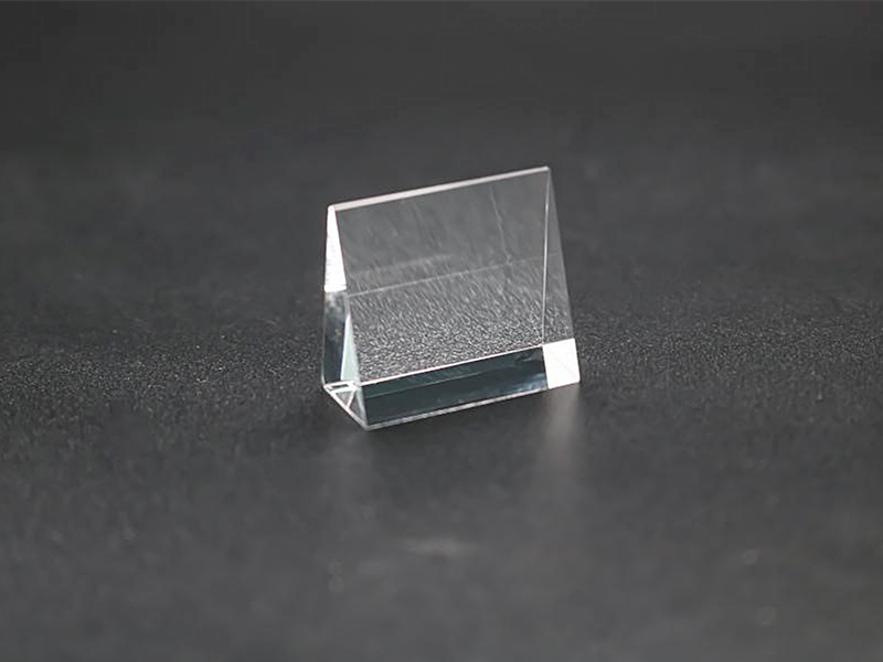 LiF氟化鋰光學晶體棱鏡 0.104μm - 7μm  25.4 x 25.4mm