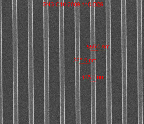 线性硅纳米印章(纳米图案硅片)