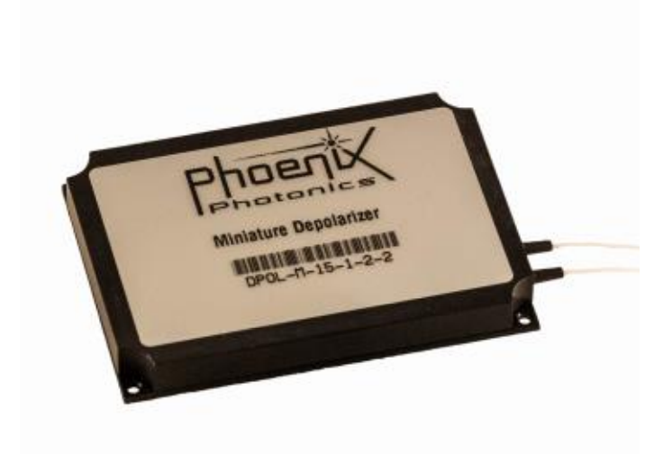 Phoenix微型封装光纤消偏器  (光纤退偏器 固定 10m 相干长度 1530nm)