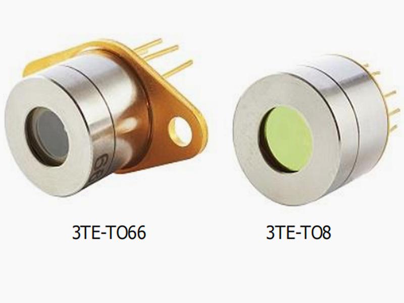 2-12μm 中红外MCT三级热电冷却红外光电探测器, 带TEC ,PV-3TE系列