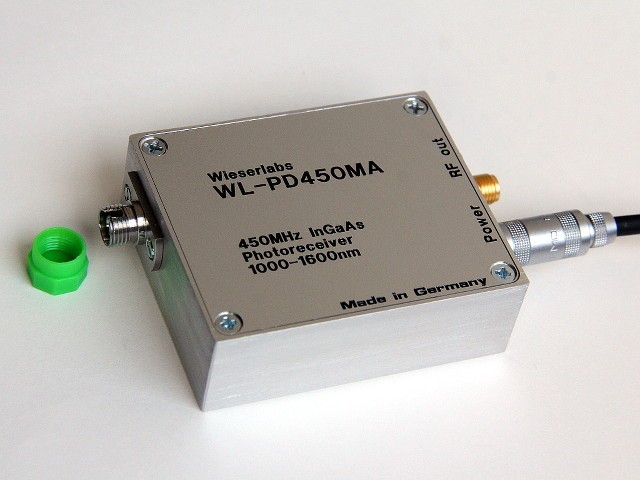 铟镓砷 InGaAs 交流耦合高速低噪声光电探测器 WL-WL-PD450MA（450 MHz）